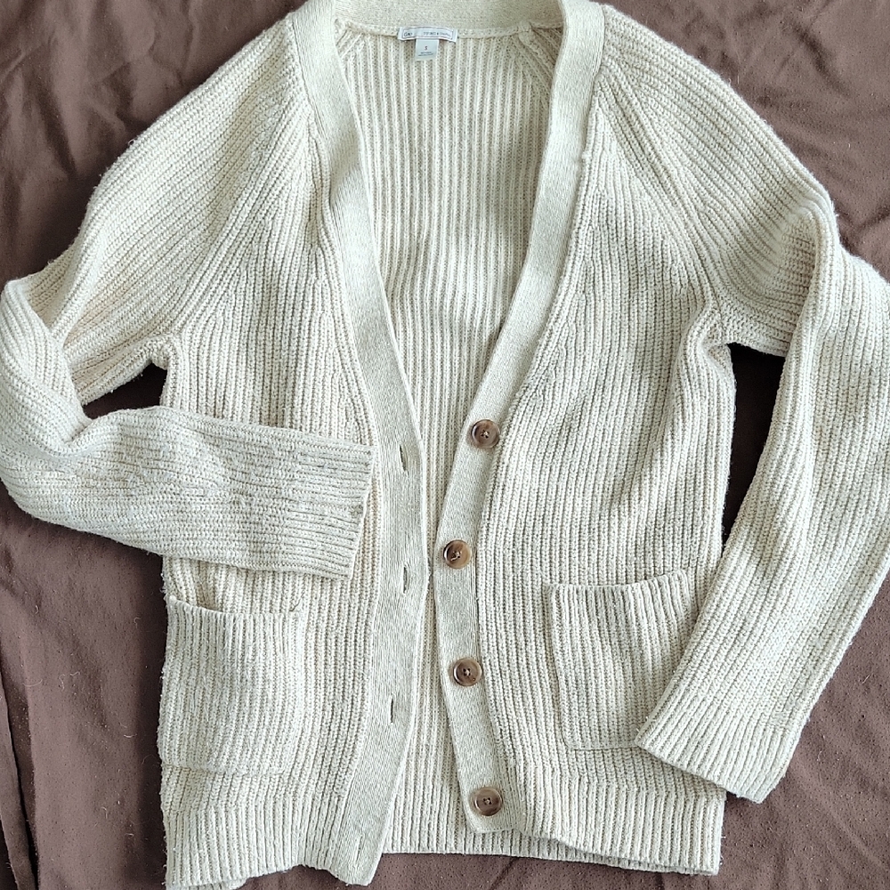 GAP Knit Cardigan Sweater
